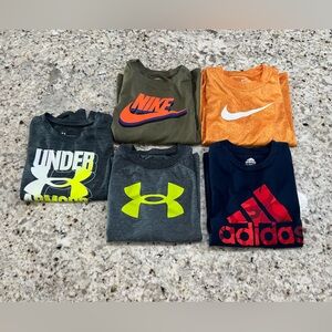 5 Boys size 6 long sleeve shirts
